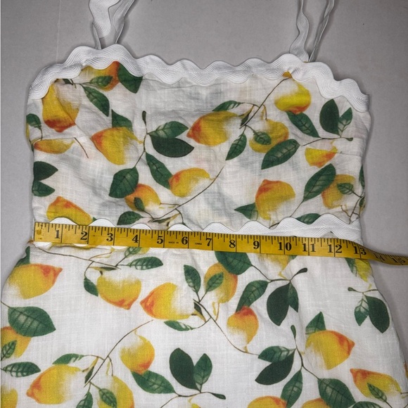 LunaJany Women's Classy Sleeveless Lemon Print Maxi Dress Size M. #77 - Picture 15 of 15